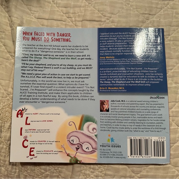 I’m not scared… I’m prepared! Because I know all about Alice! Good condition - Picture 7 of 7